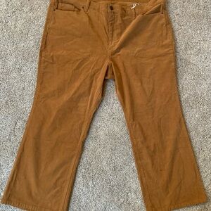 Jessica Simpson Lily High Rise Bootcut Size 22WS Corduroy Light Brown Brand New